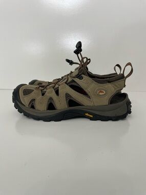 Simms StreamTread Leather Water Hiking Fishing Shoe Mens 8 Gorpcore Outdoor